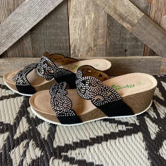 Riposella Natural | Wedge Sandals - Picture 3 of 8